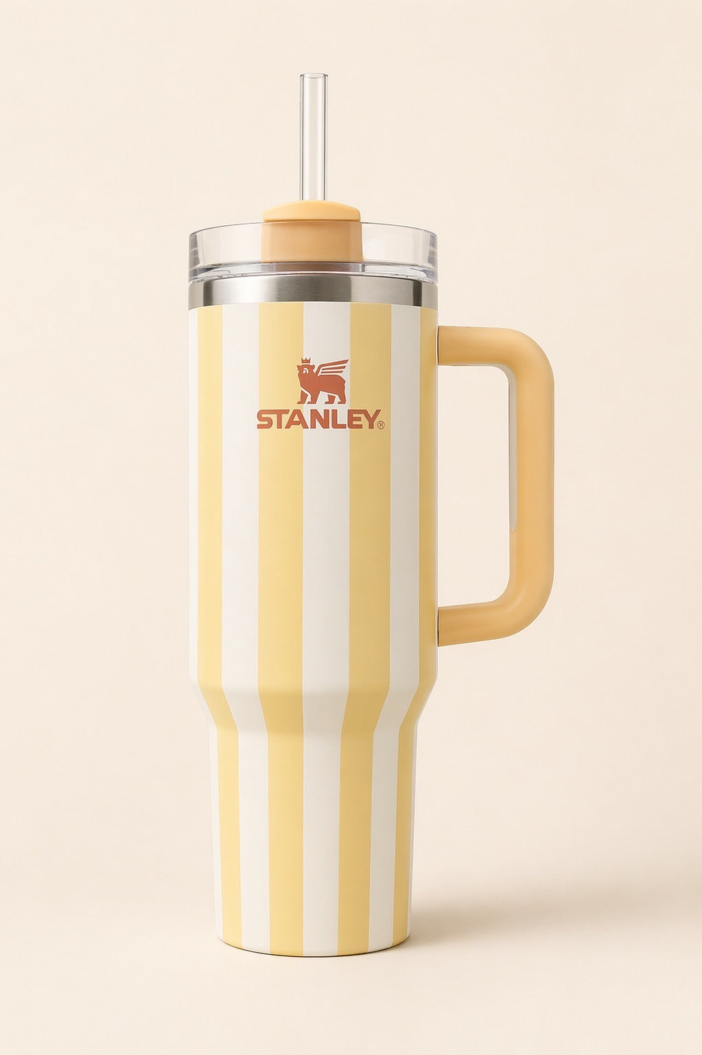 Stanley Quencher H2.0 40 oz  Flowstate Tumbler - Butter Cabana Gloss