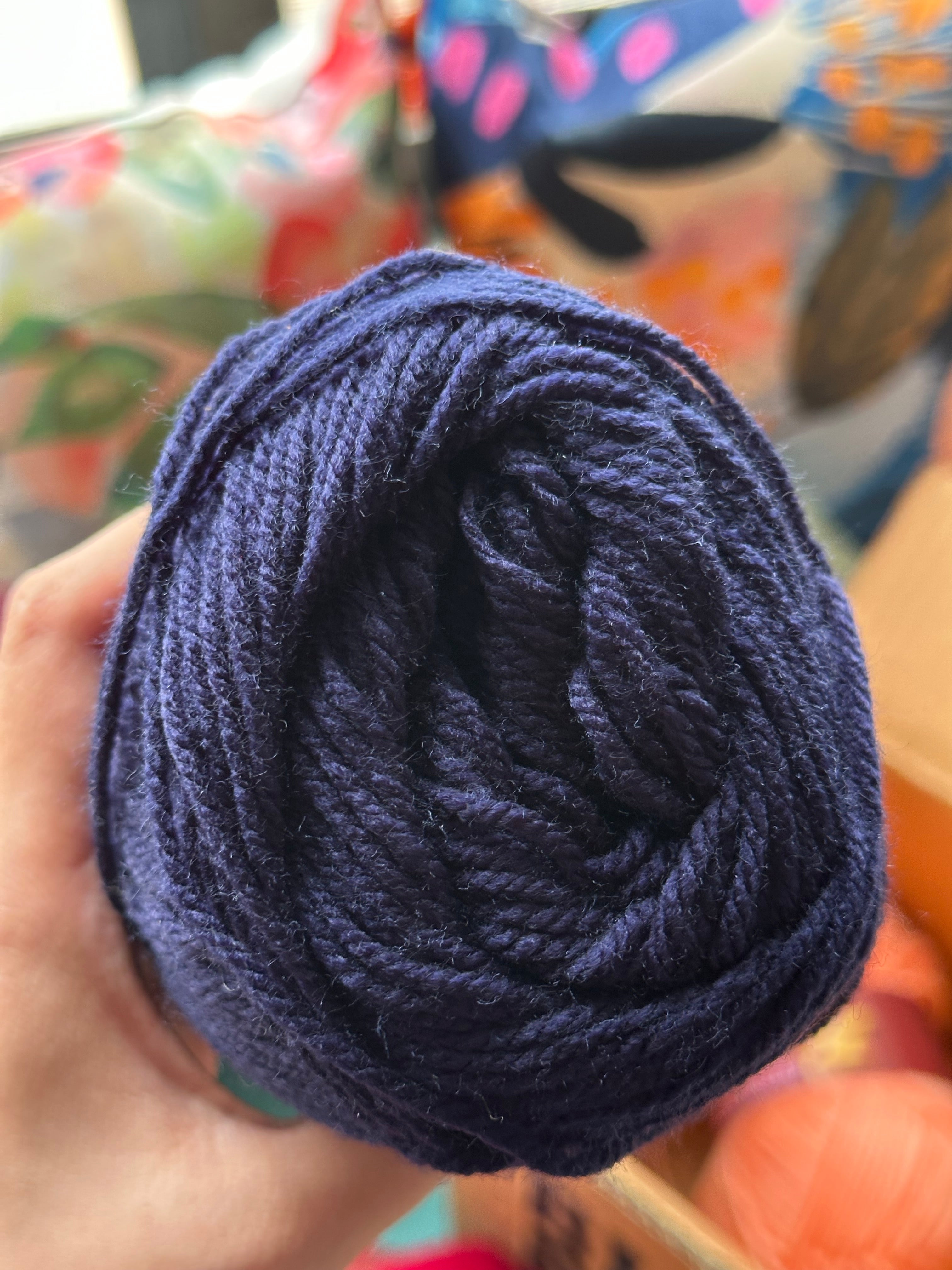 Crochet Yarn - Denim Blues