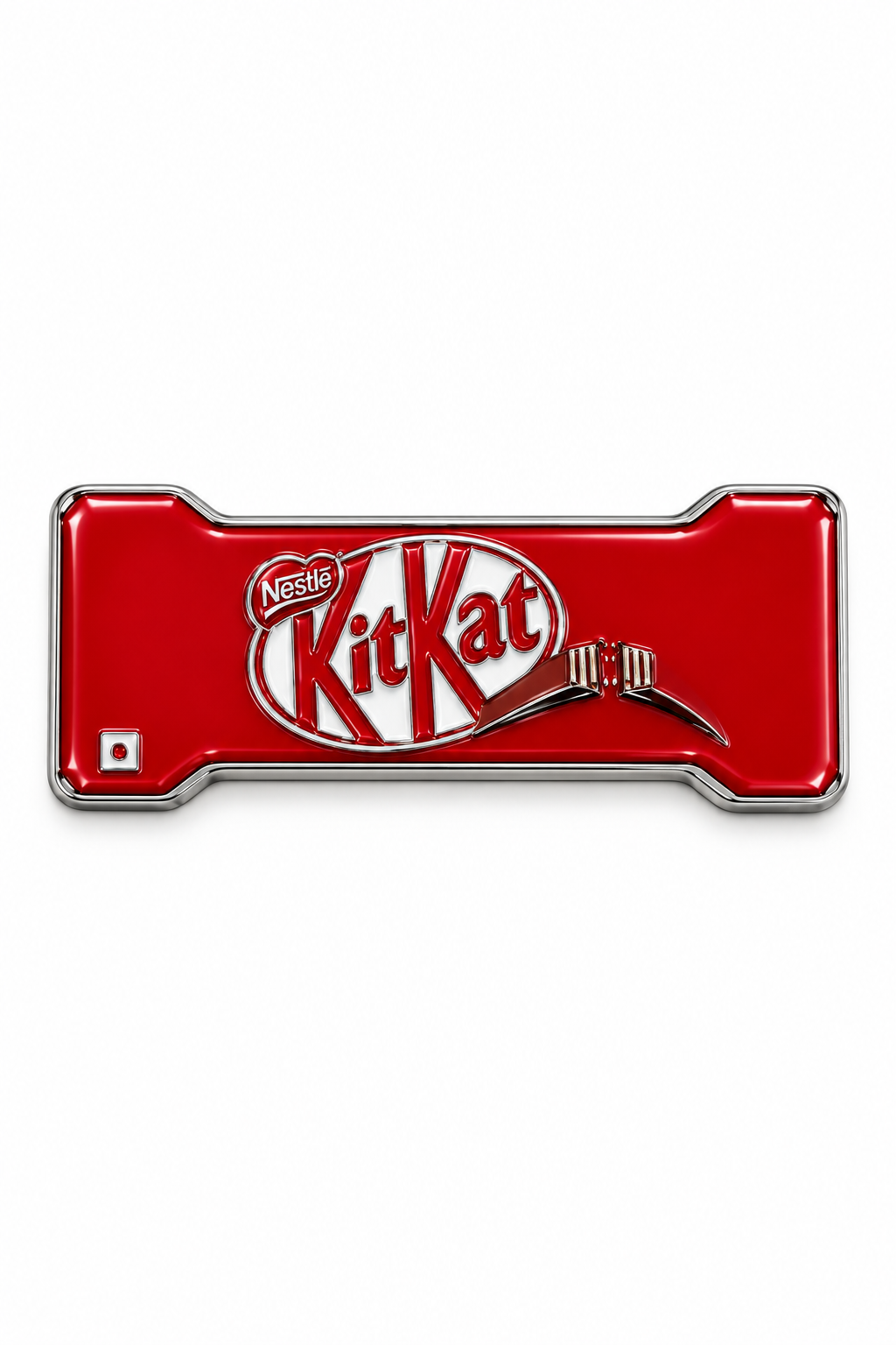 Kitkat metal charm sticker