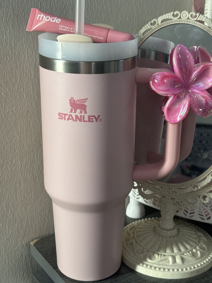 Stanley Quencher H2.0 Flowstate Tumbler -Cherry Blossom 40 oz