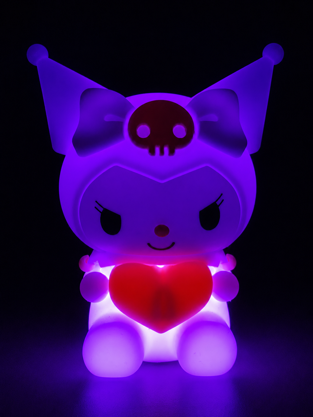 Kuromi Sweetheart Silicone Led Night Lamp