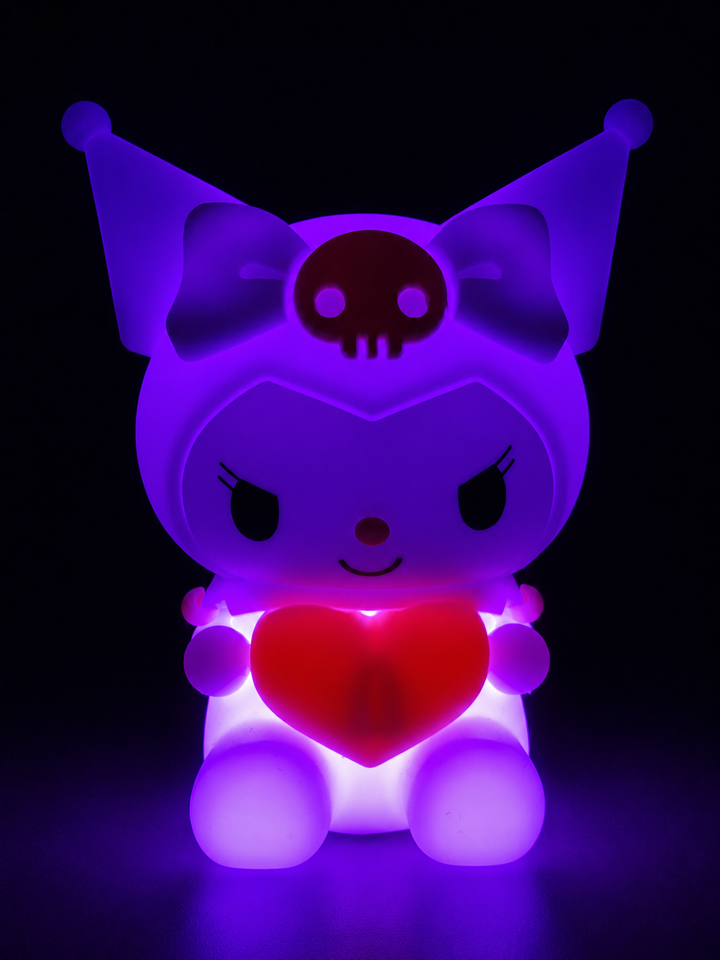 Kuromi Sweetheart Silicone Led Night Lamp
