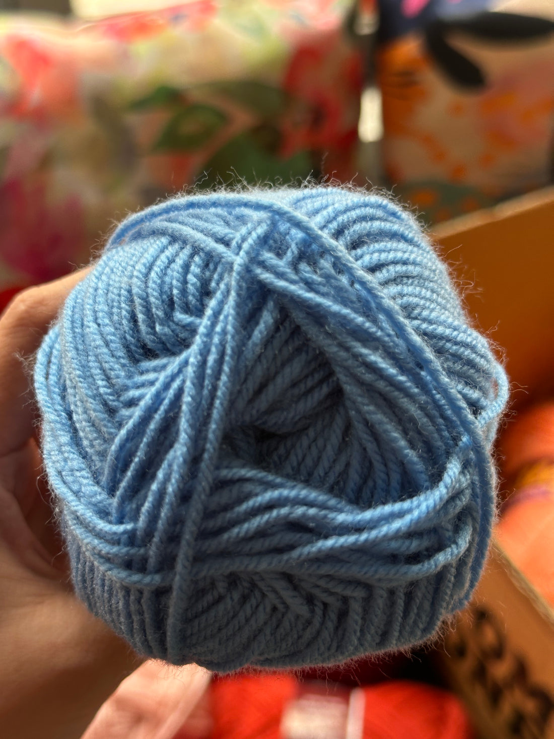 Crochet Yarn - Denim Blues