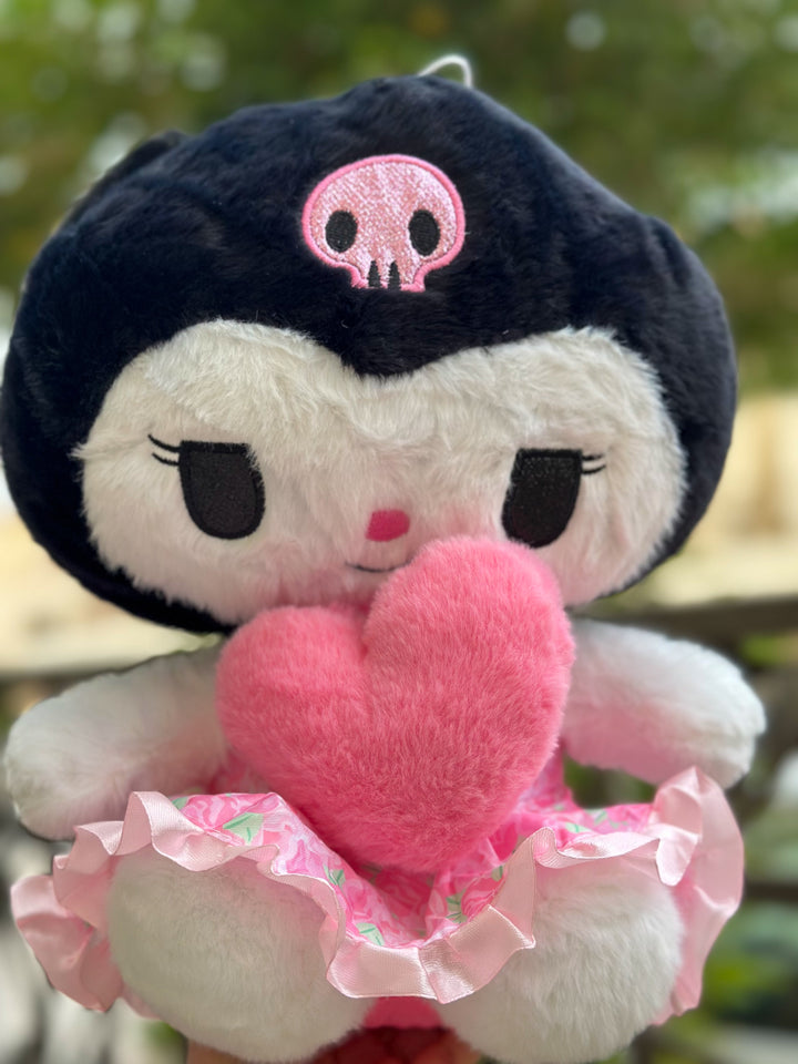 Kuromi love plushie - 35 CM