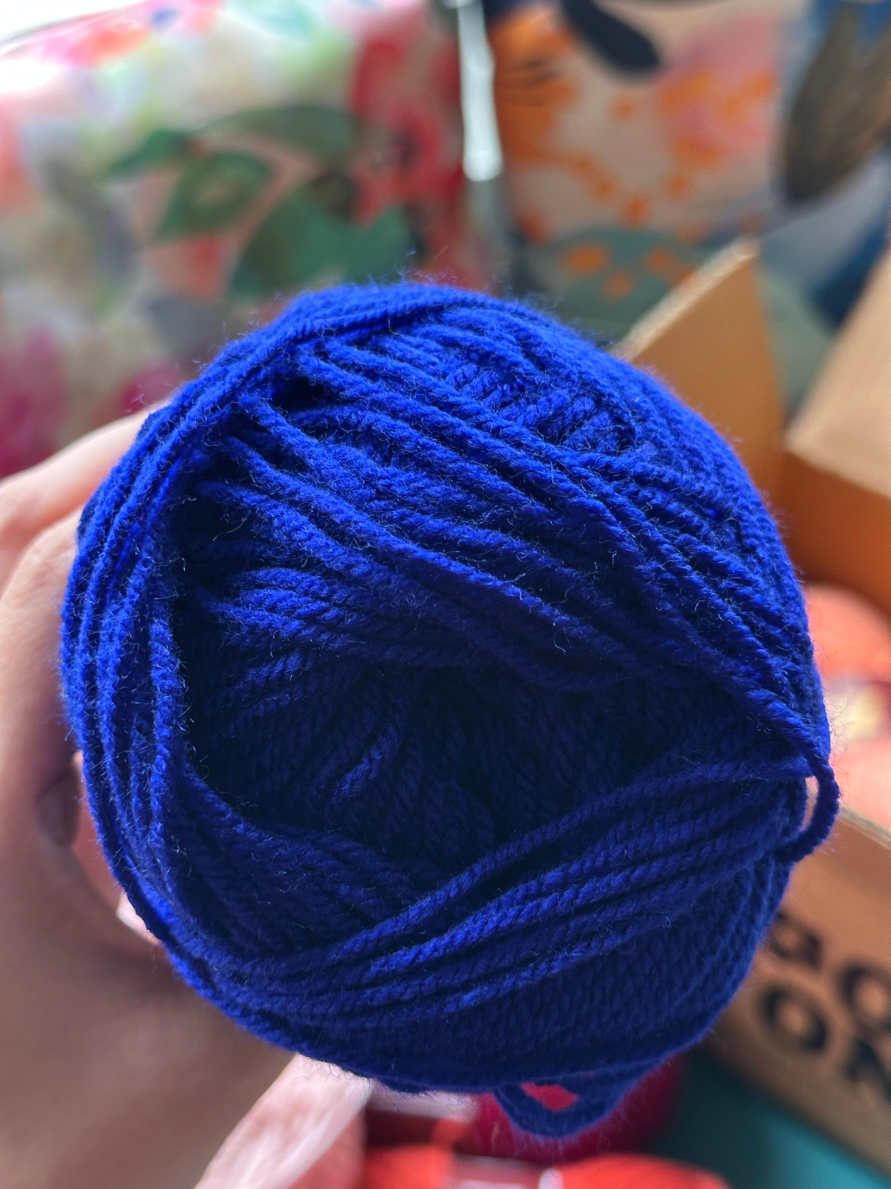 Crochet Yarn - Denim Blues