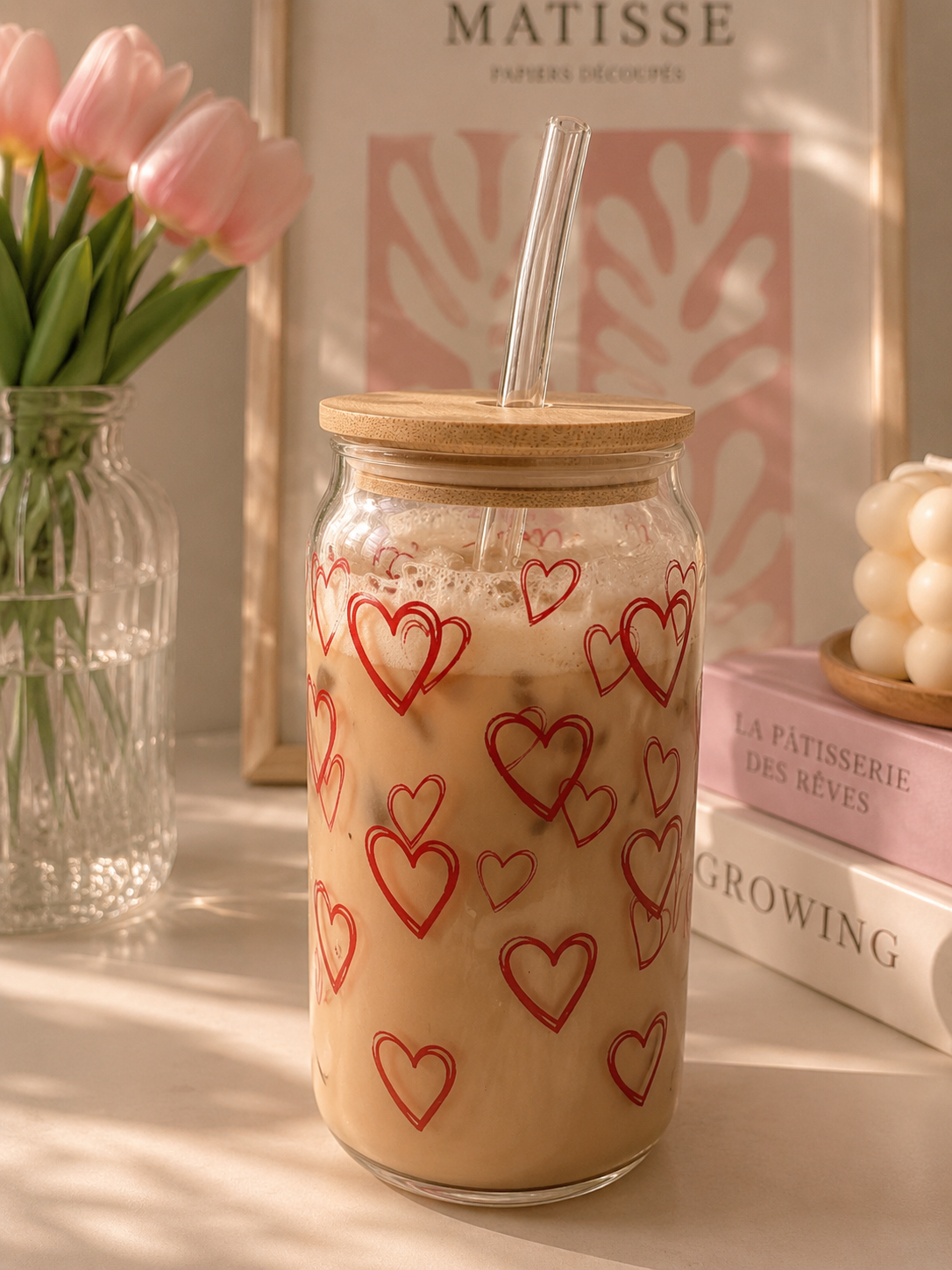 Cupid’s Heart Glass