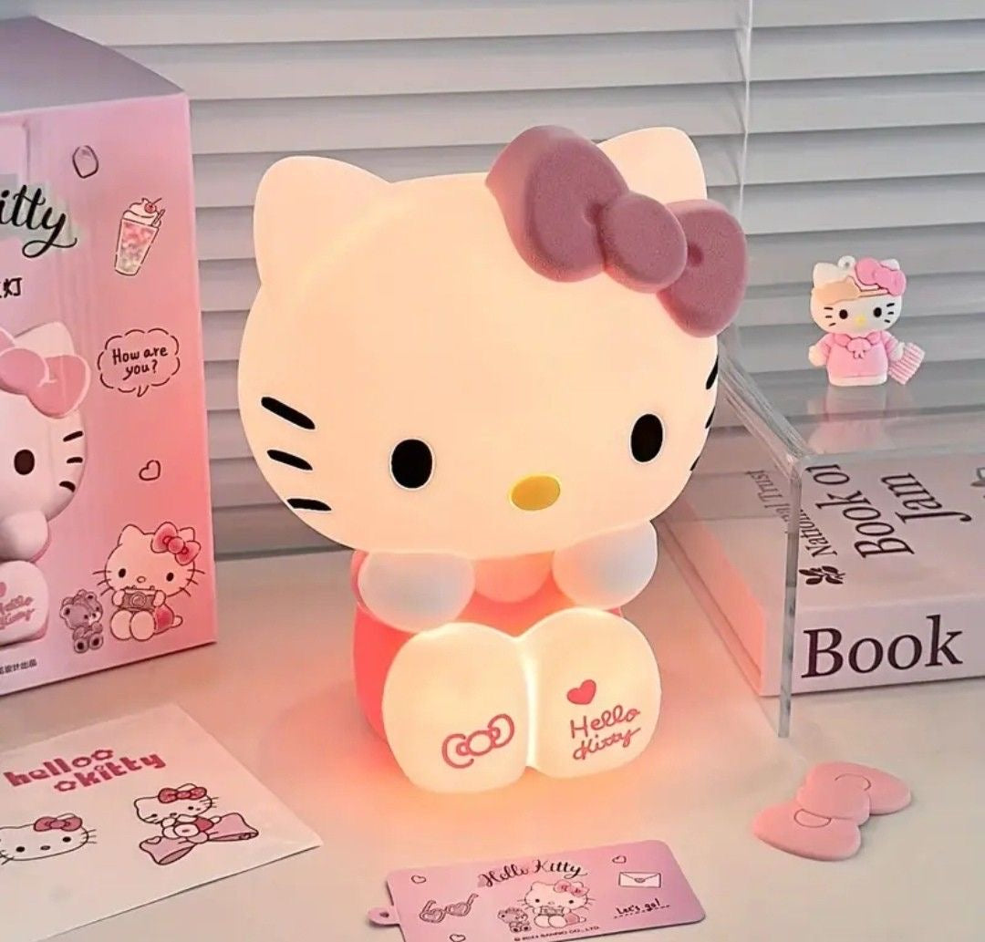 Hello kitty Silicone Led Night Lamp