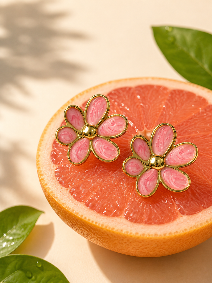 Blush Bloom Earrings