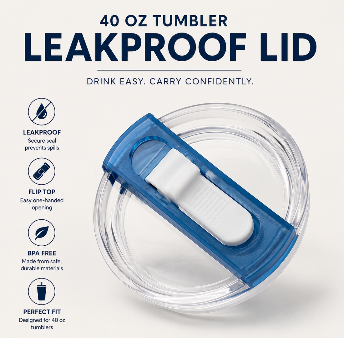 Leakproof Lid | 40oz Tumbler