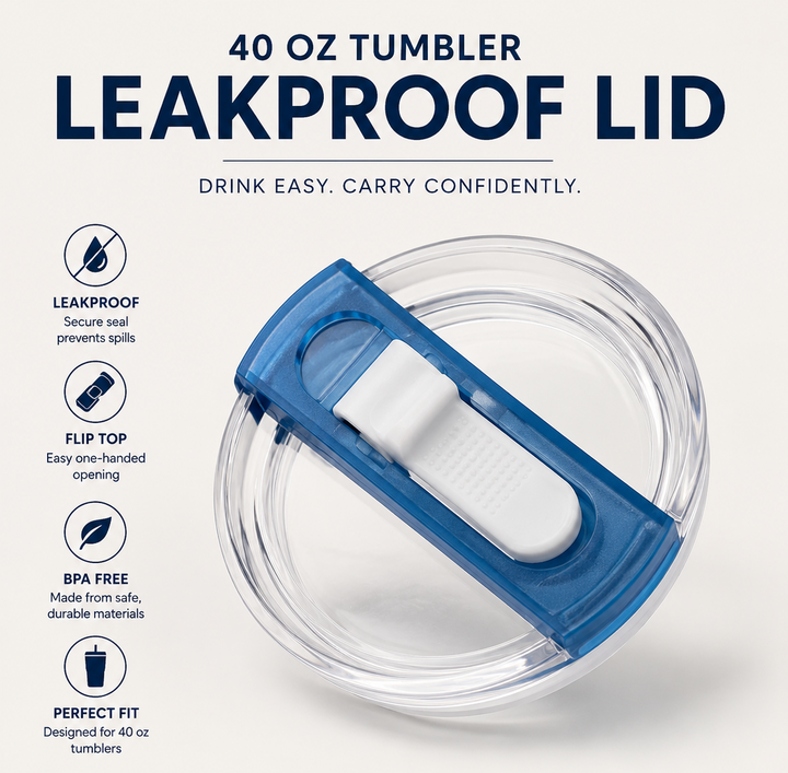 Leakproof Lid | 40oz Tumbler