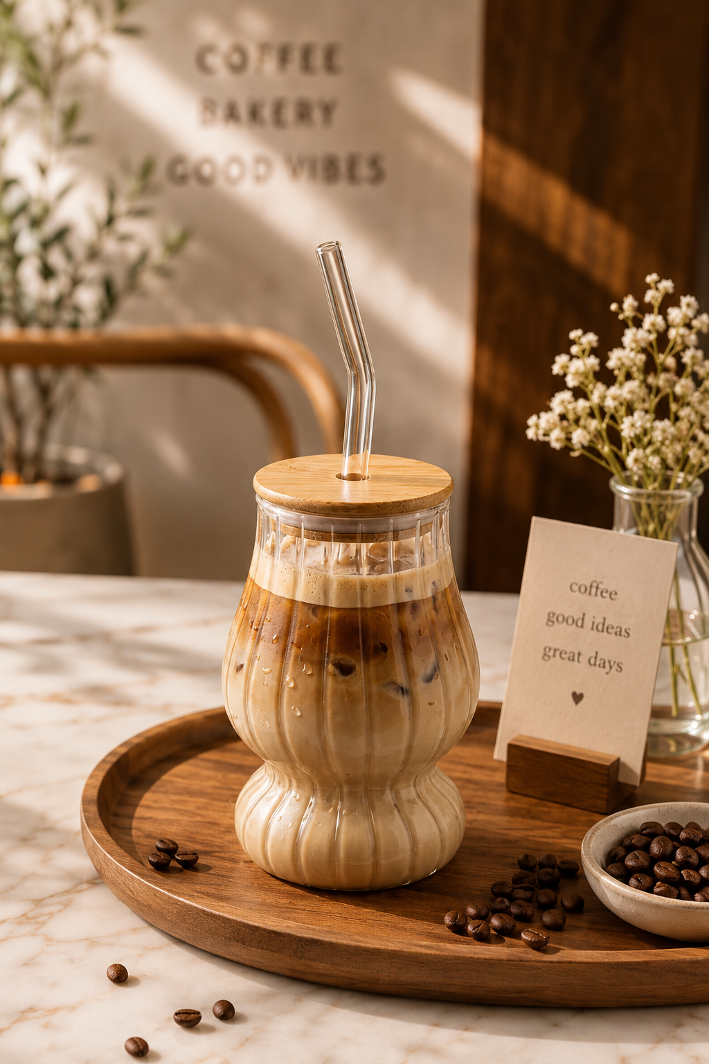 Swirl Glass Tumbler