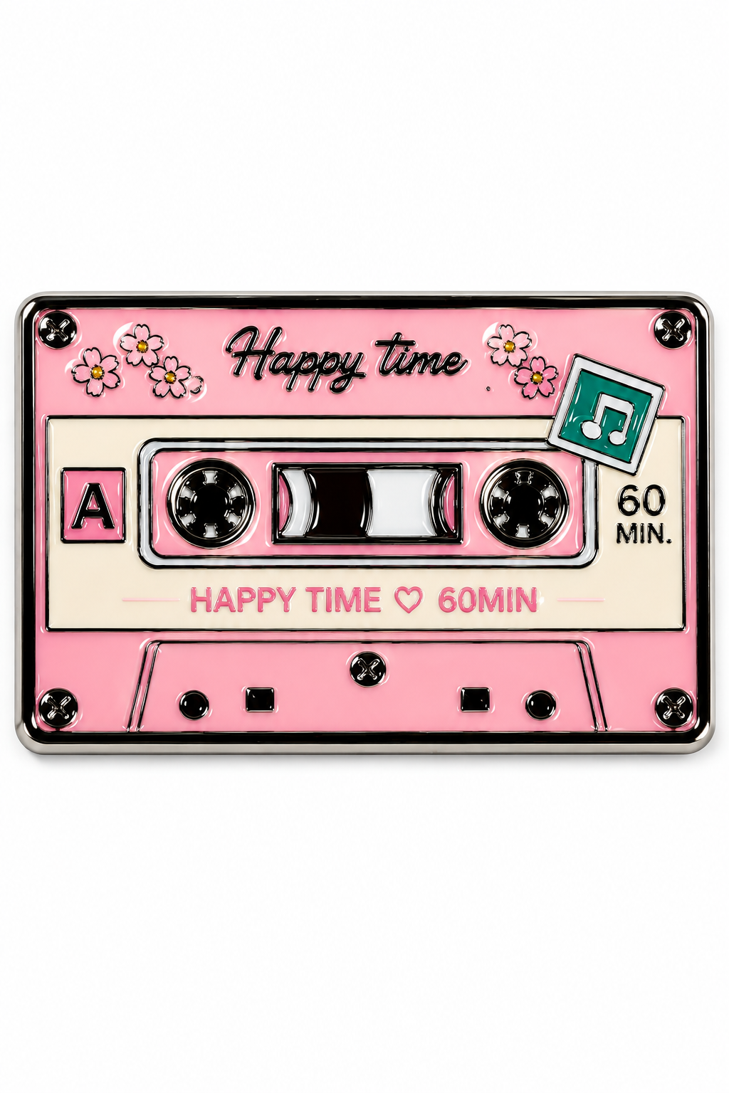 Pookie mixtape metal charm sticker