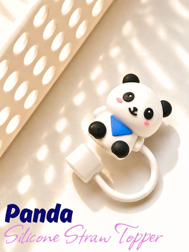 Stanley Straw Topper - Panda Topper