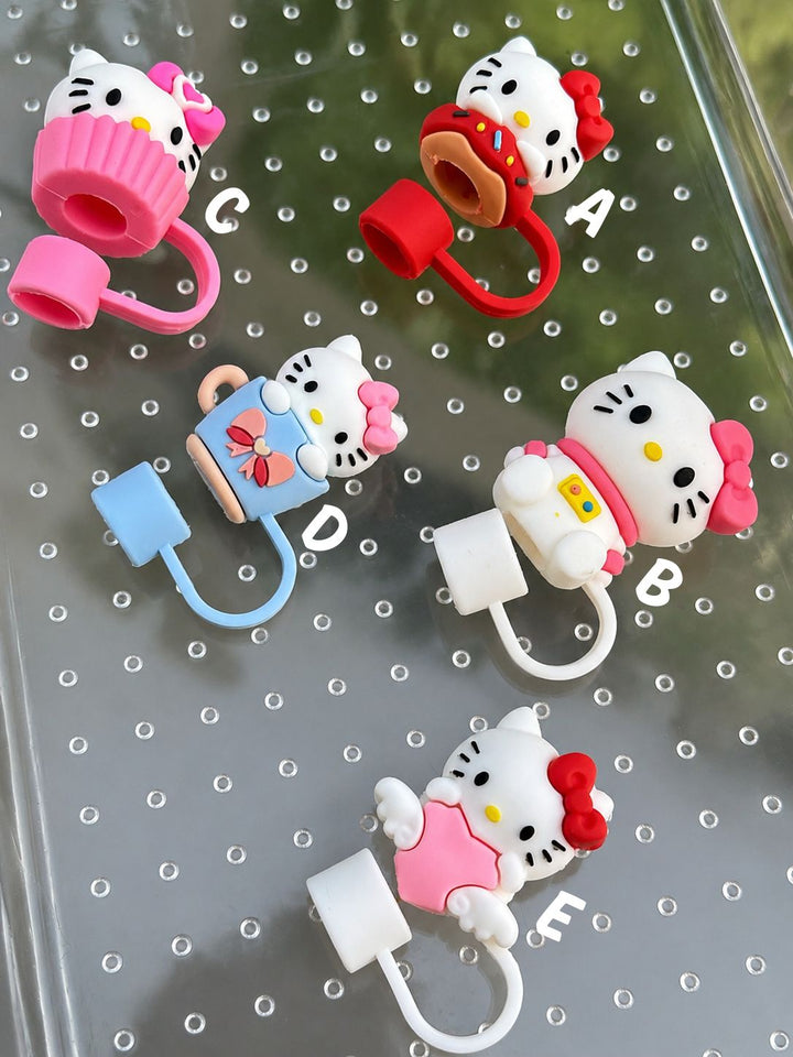 Stanley Straw Topper - Hello Kitty