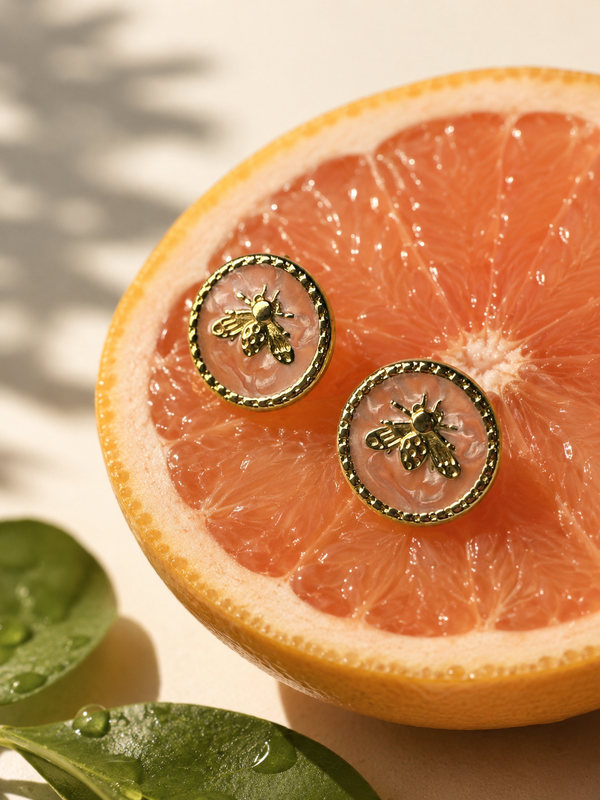 Honey Bee Earrings