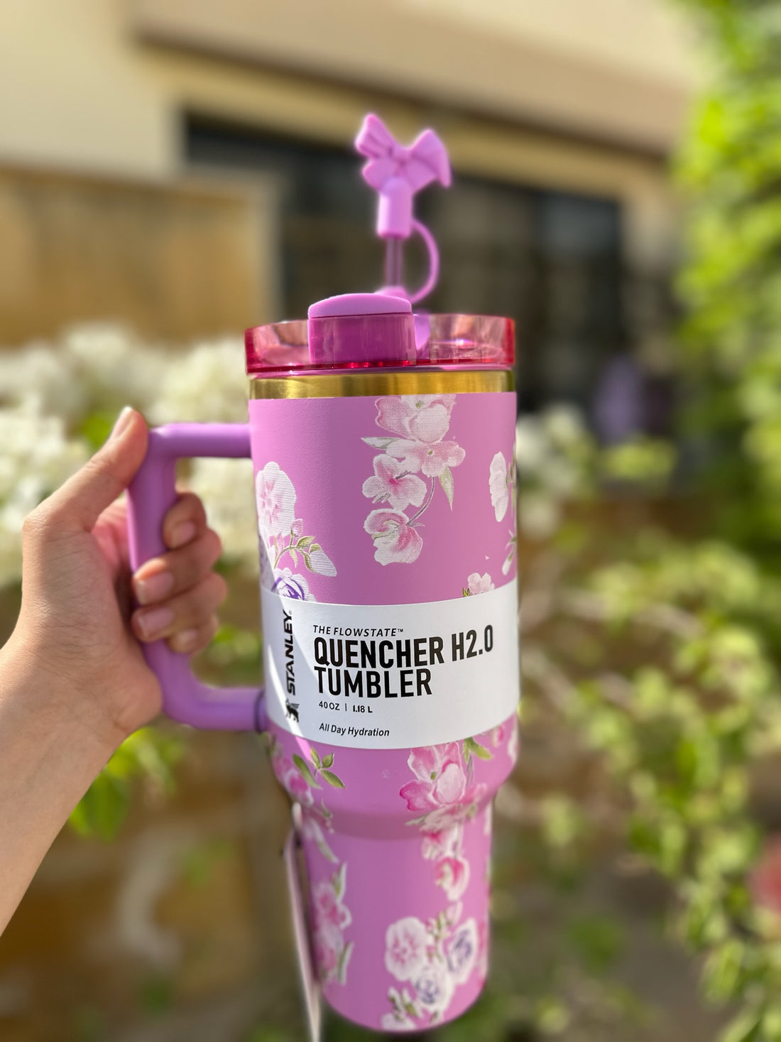 Stanley x LoveShackFancy Gift Box Packaging 40 oz - Purple Floral