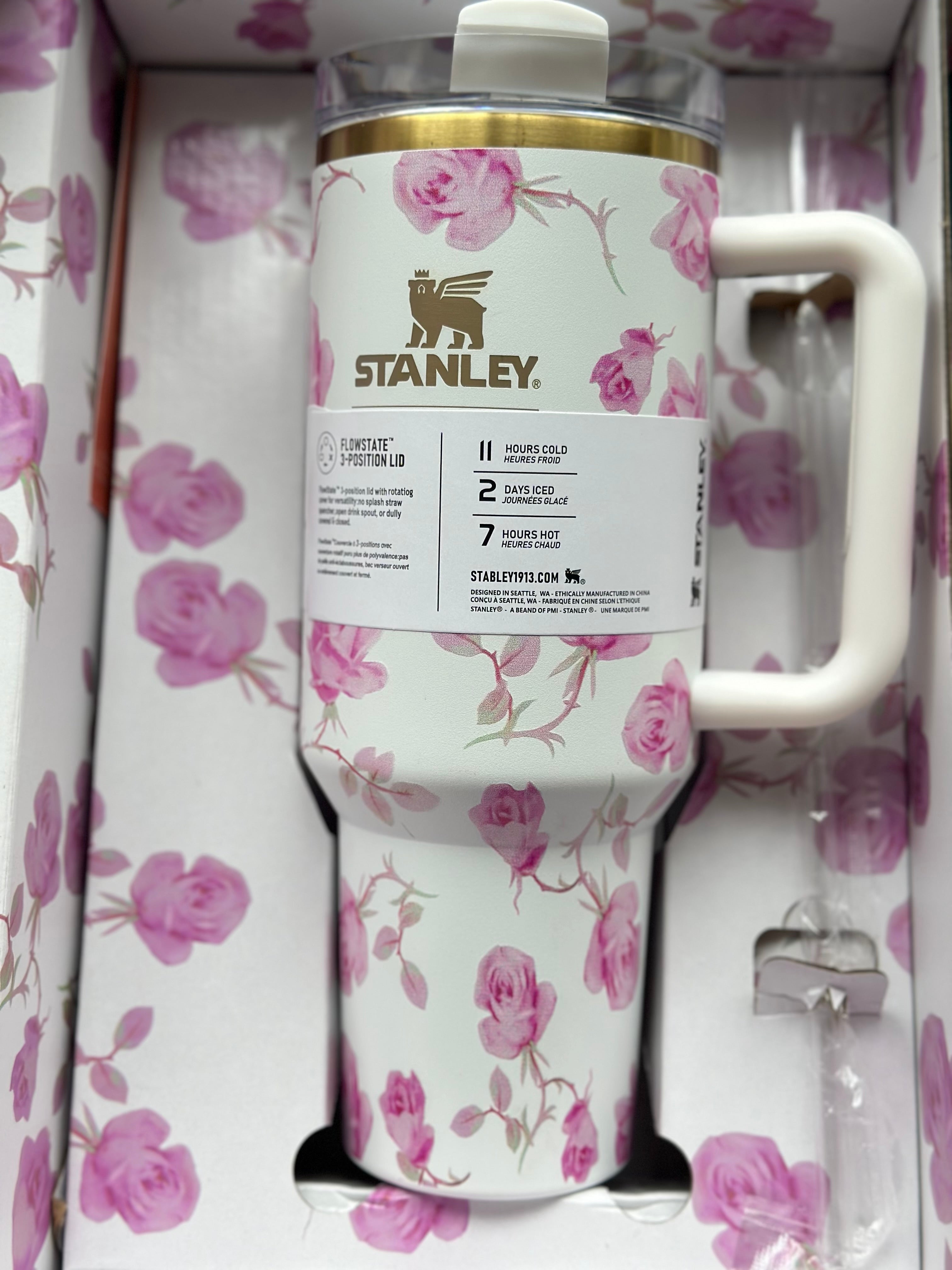Stanley x LoveShackFancy Gift Box Packaging 40 oz - Ribbon Rosa Collection