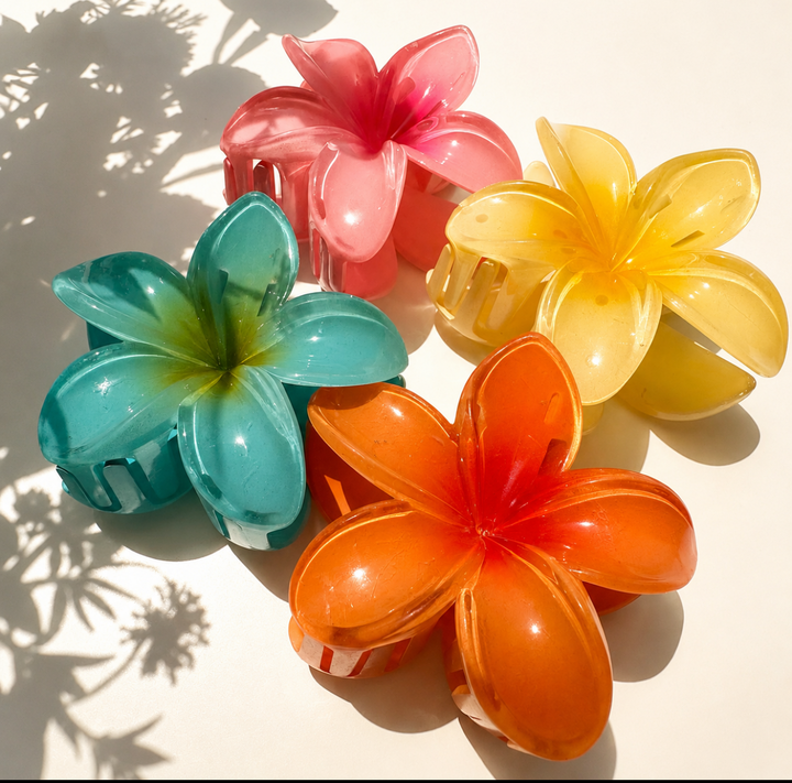Bloom  Flower Claw Clips