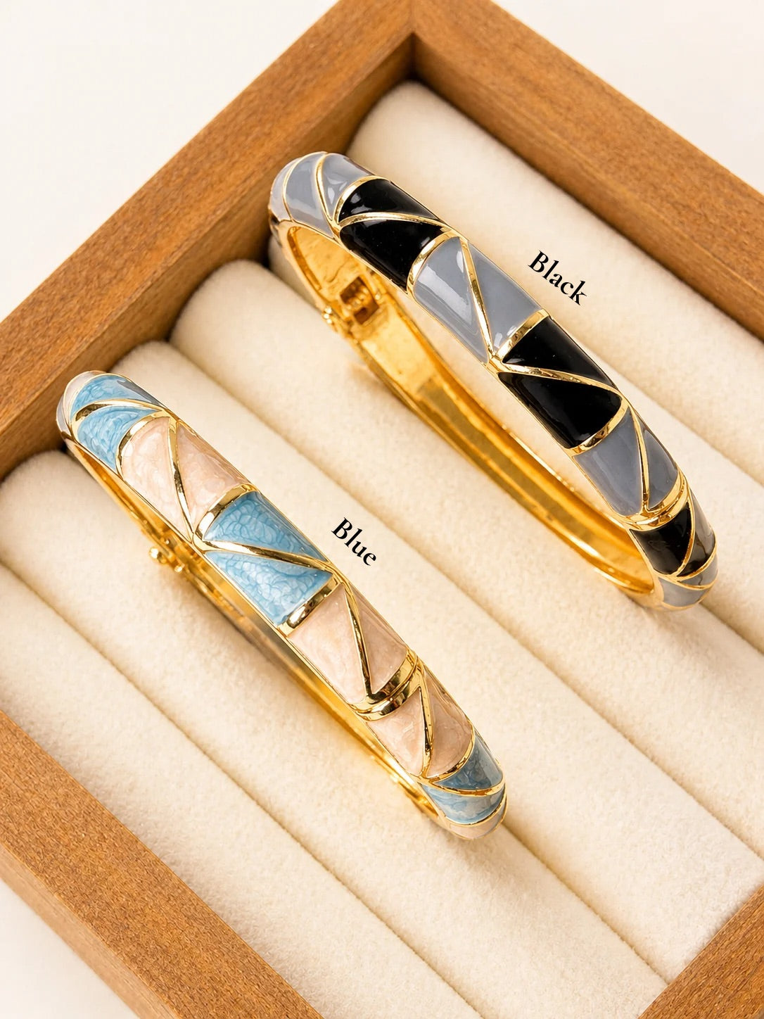 Rangrez Enamel Bangles
