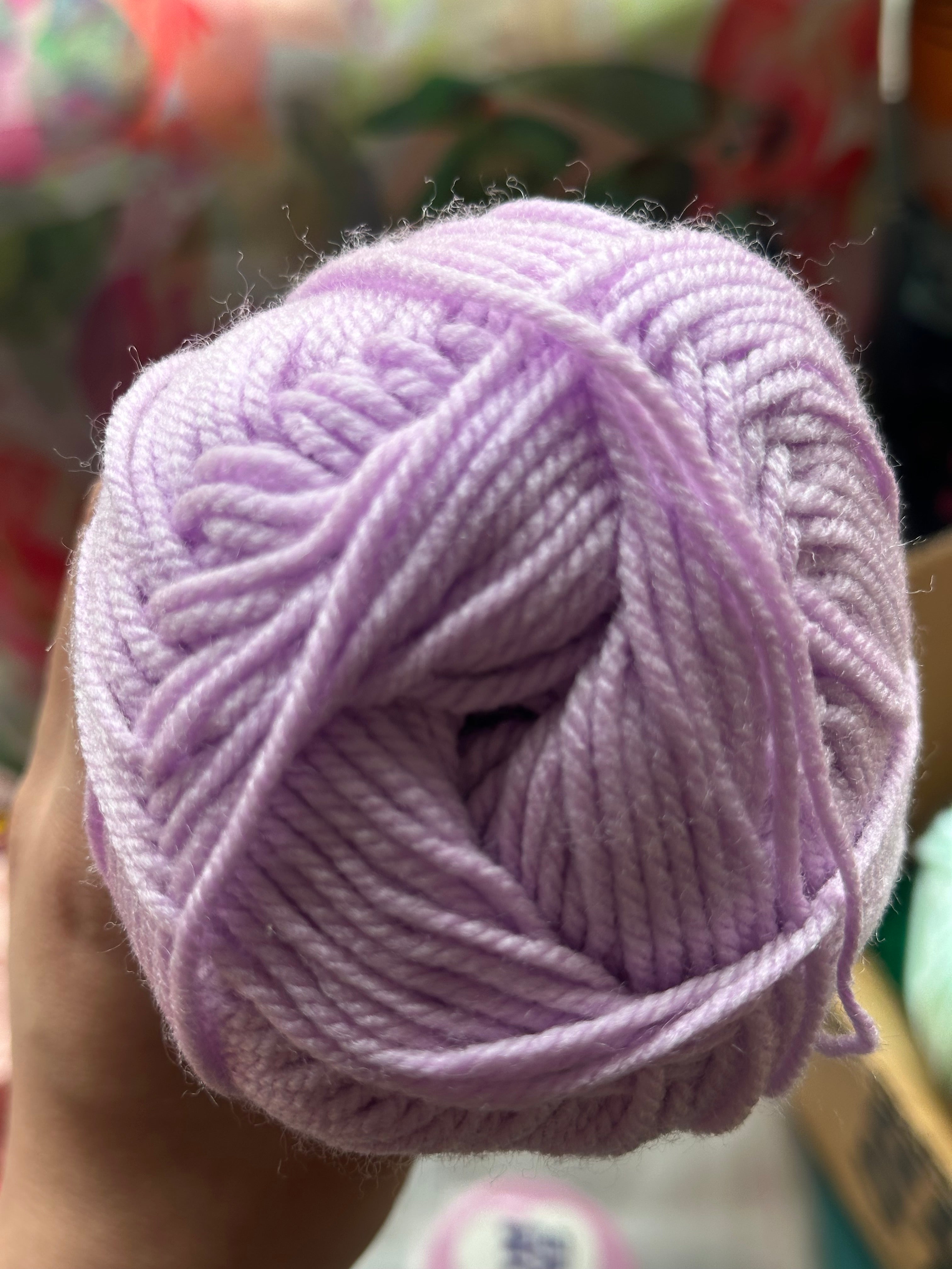 Crochet Yarn - Purple shades