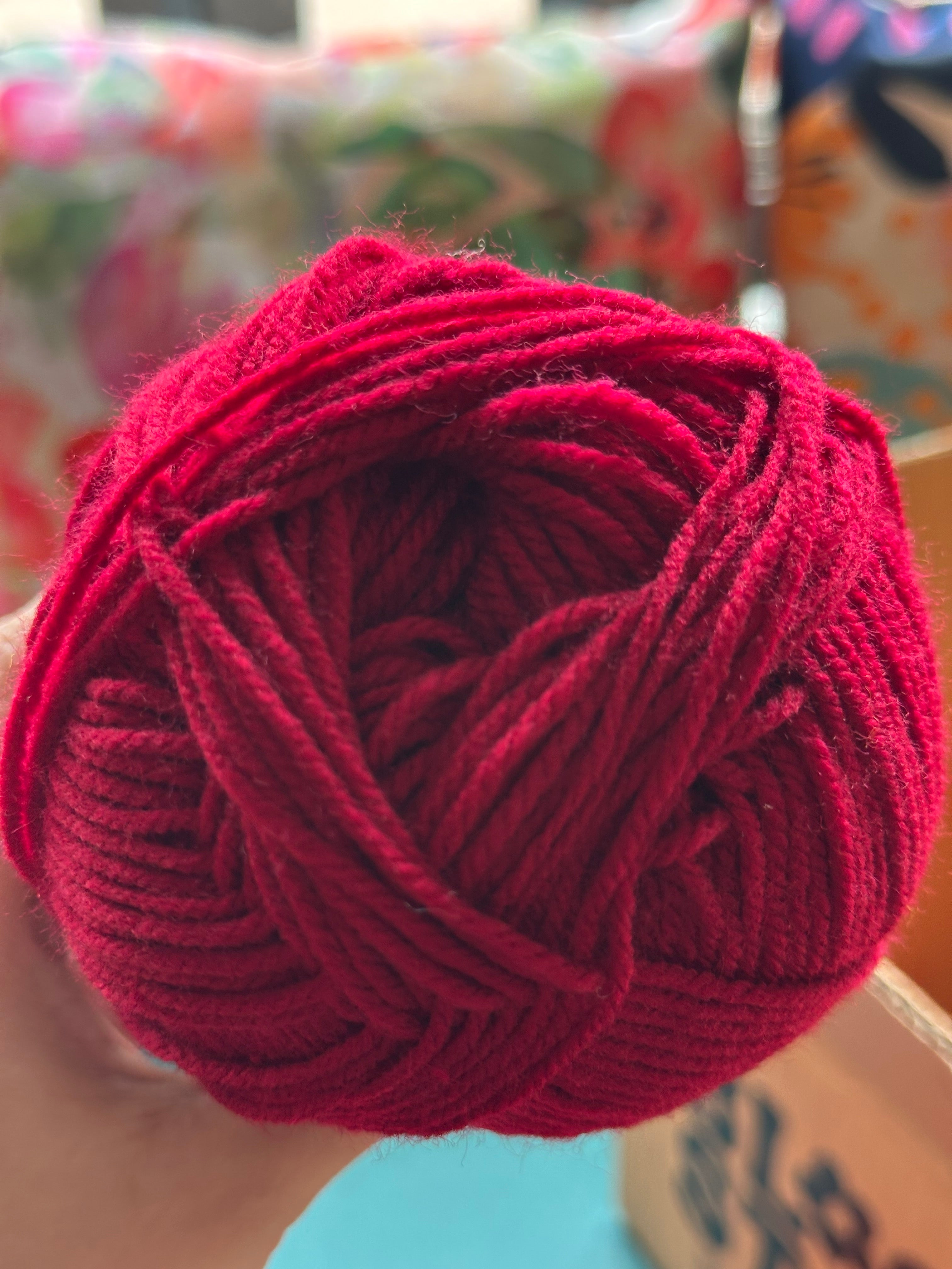 Crochet Yarn - Red shades
