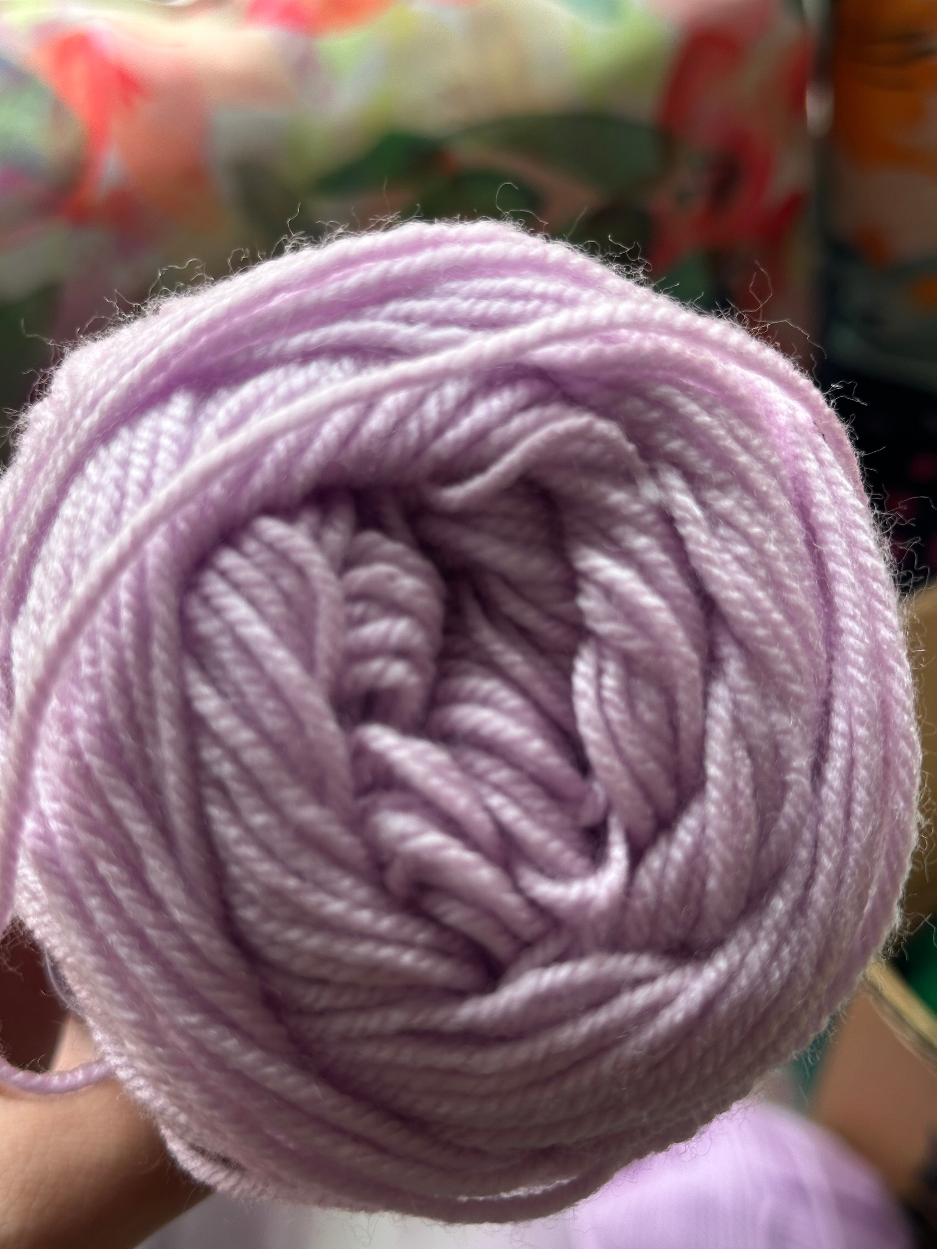 Crochet Yarn - Purple shades