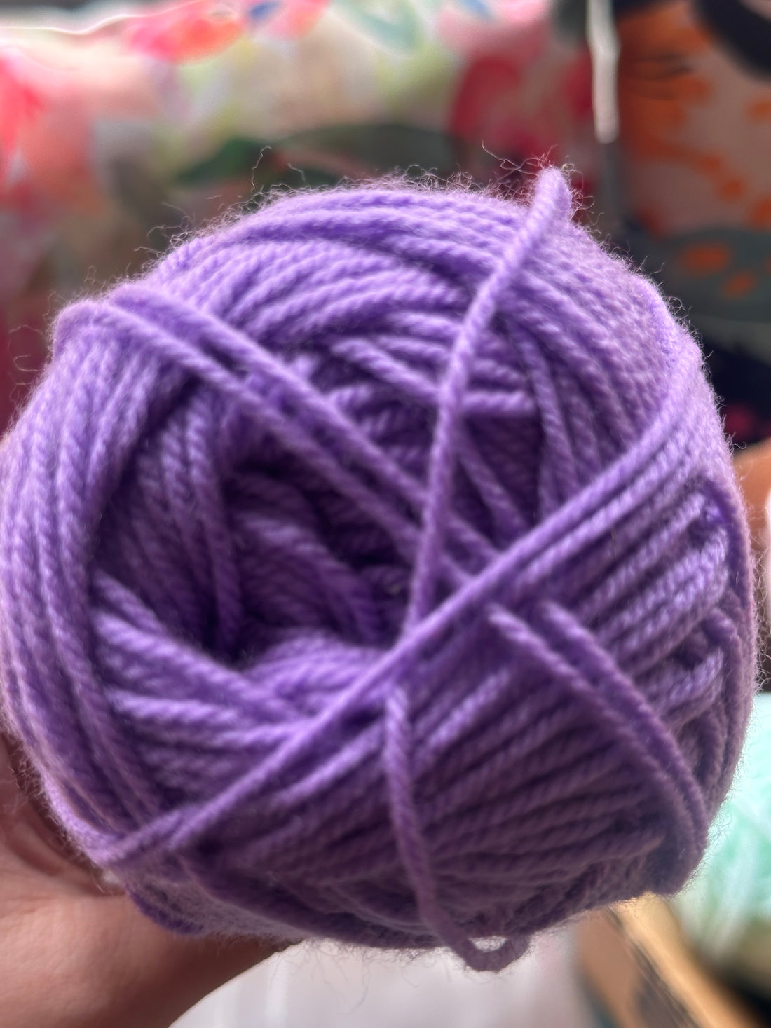 Crochet Yarn - Purple shades