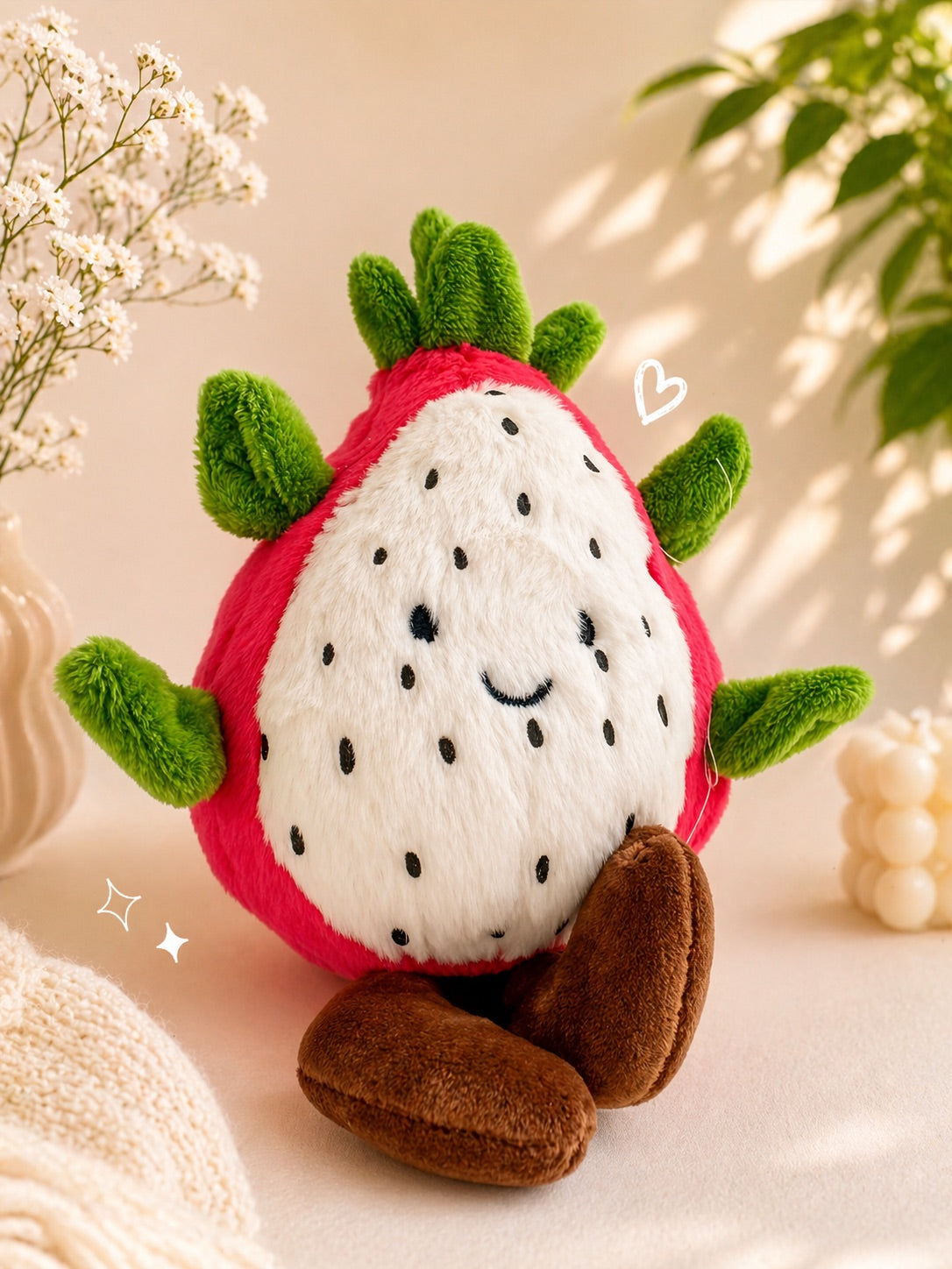 Jelly Cat Inspired Fruit Plushie - 15 cm