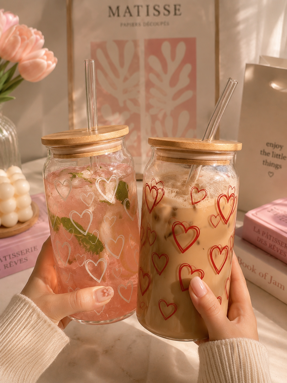 Cupid’s Heart Glass