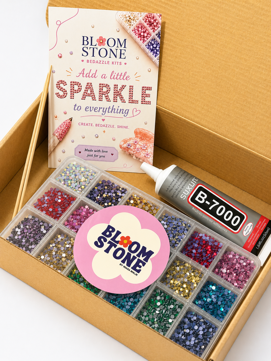 Bedazzle Kit -18 colours