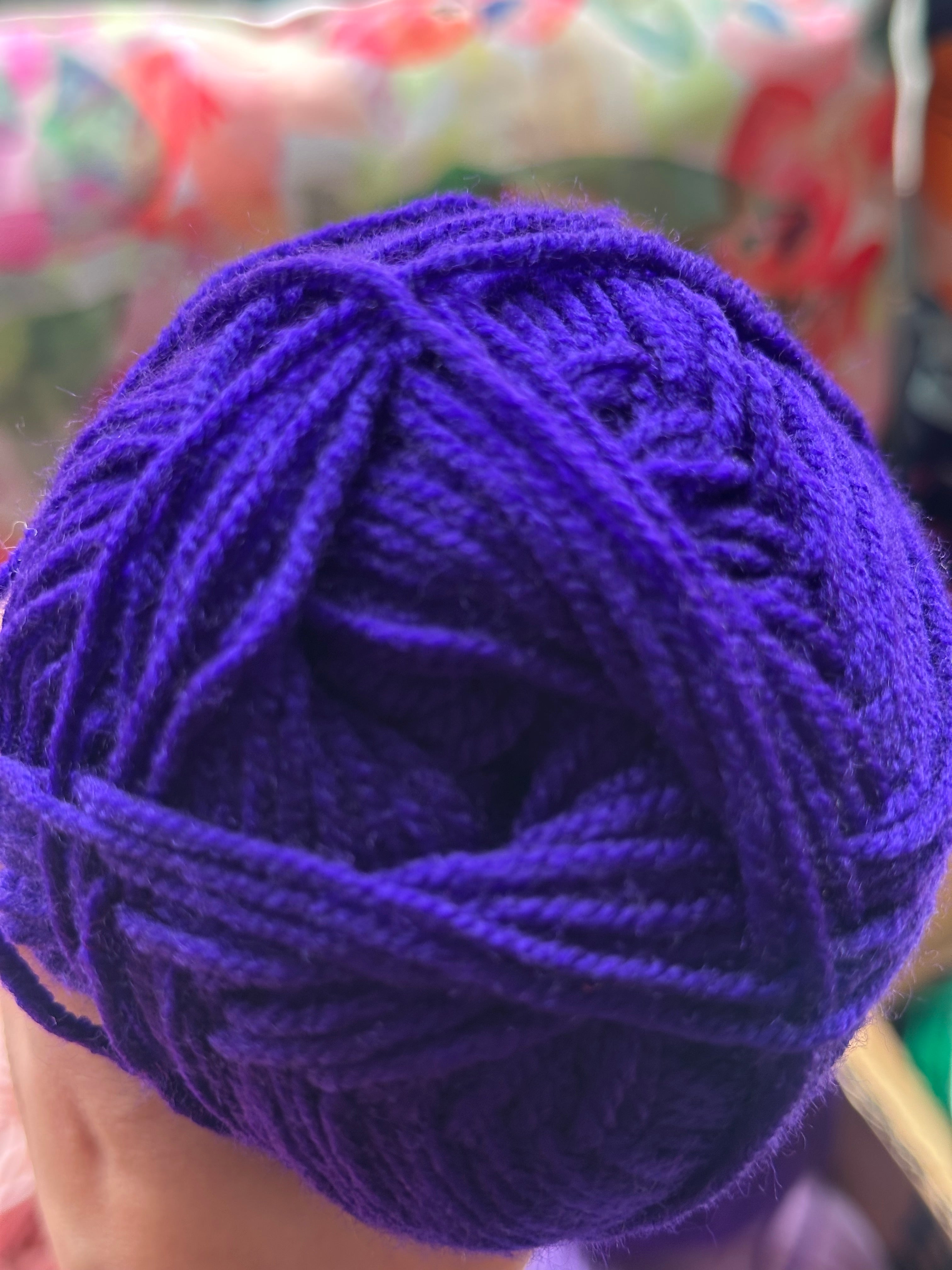 Crochet Yarn - Purple shades