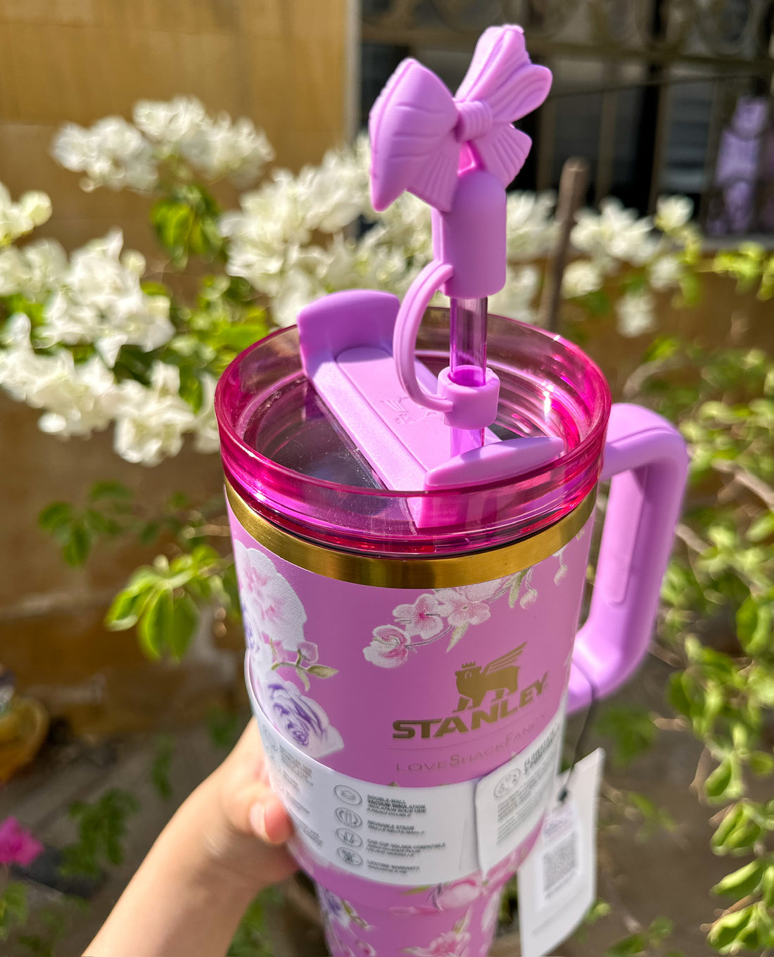 Stanley x LoveShackFancy Gift Box Packaging 40 oz - Purple Floral