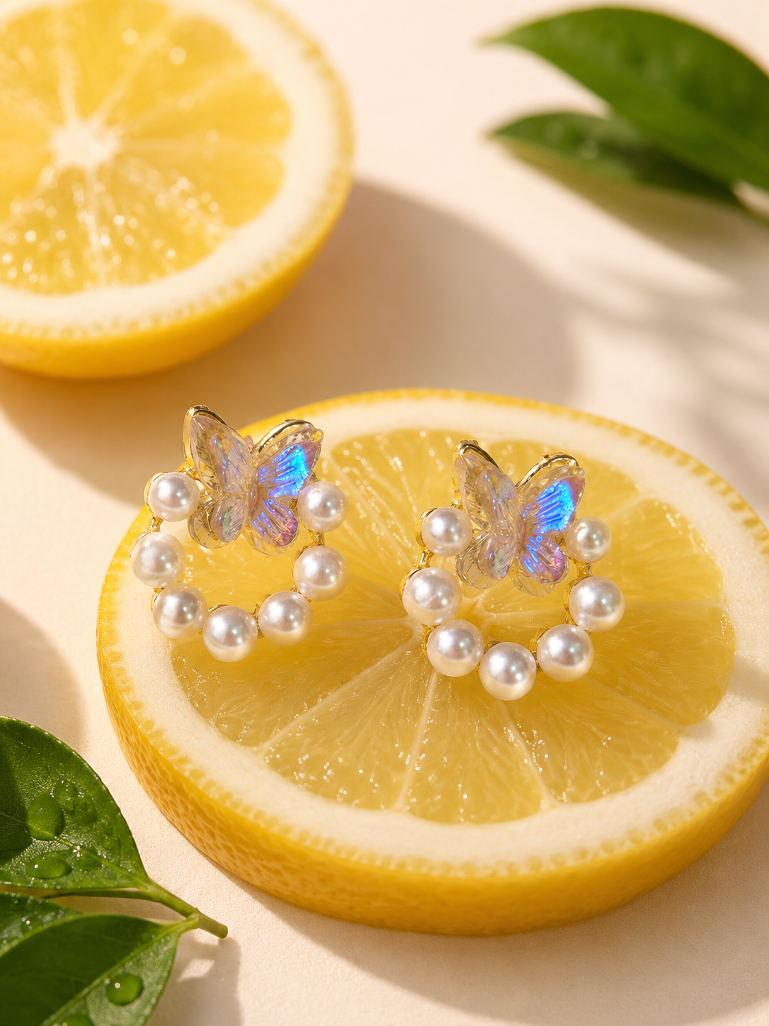 Pearl Flutter Earrings