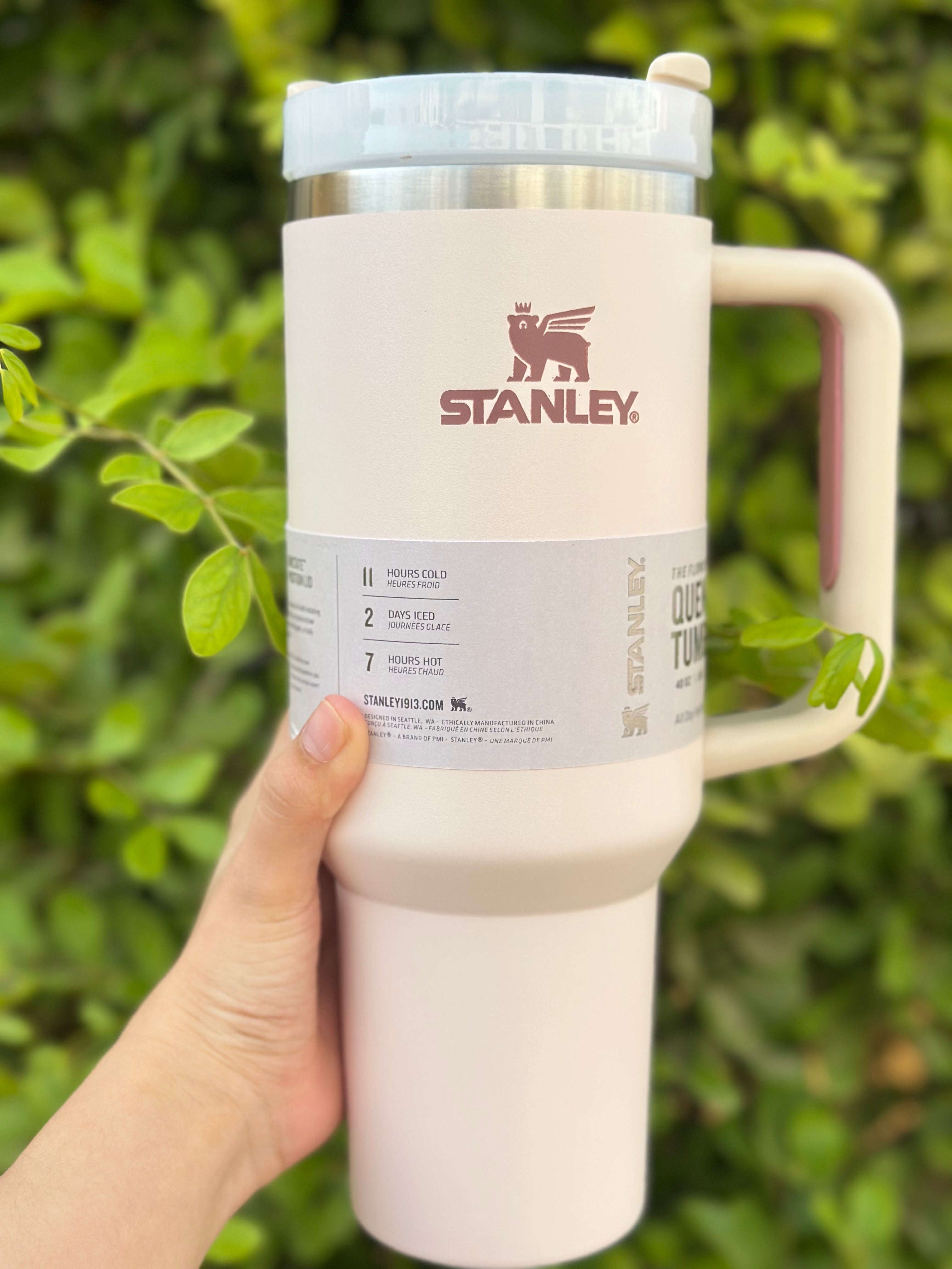 Stanley Quencher H2.0 Flowstate Tumbler -Cream 40 oz