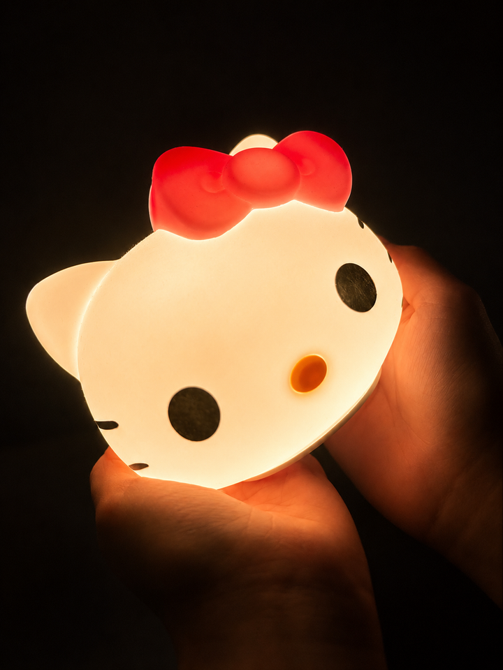Hello Kitty Silicone Led Night Lamp