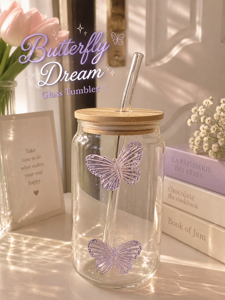 Dream Butterfly Glass