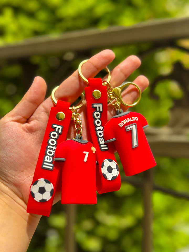 Ronaldo Jersey Keychain