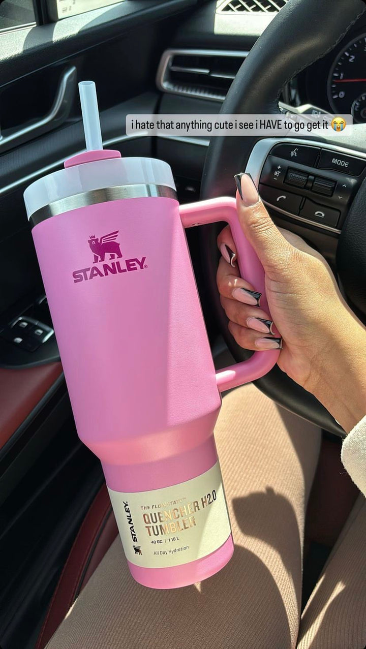Stanley Quencher H2.0 Flowstate Tumbler -Pink 40 oz