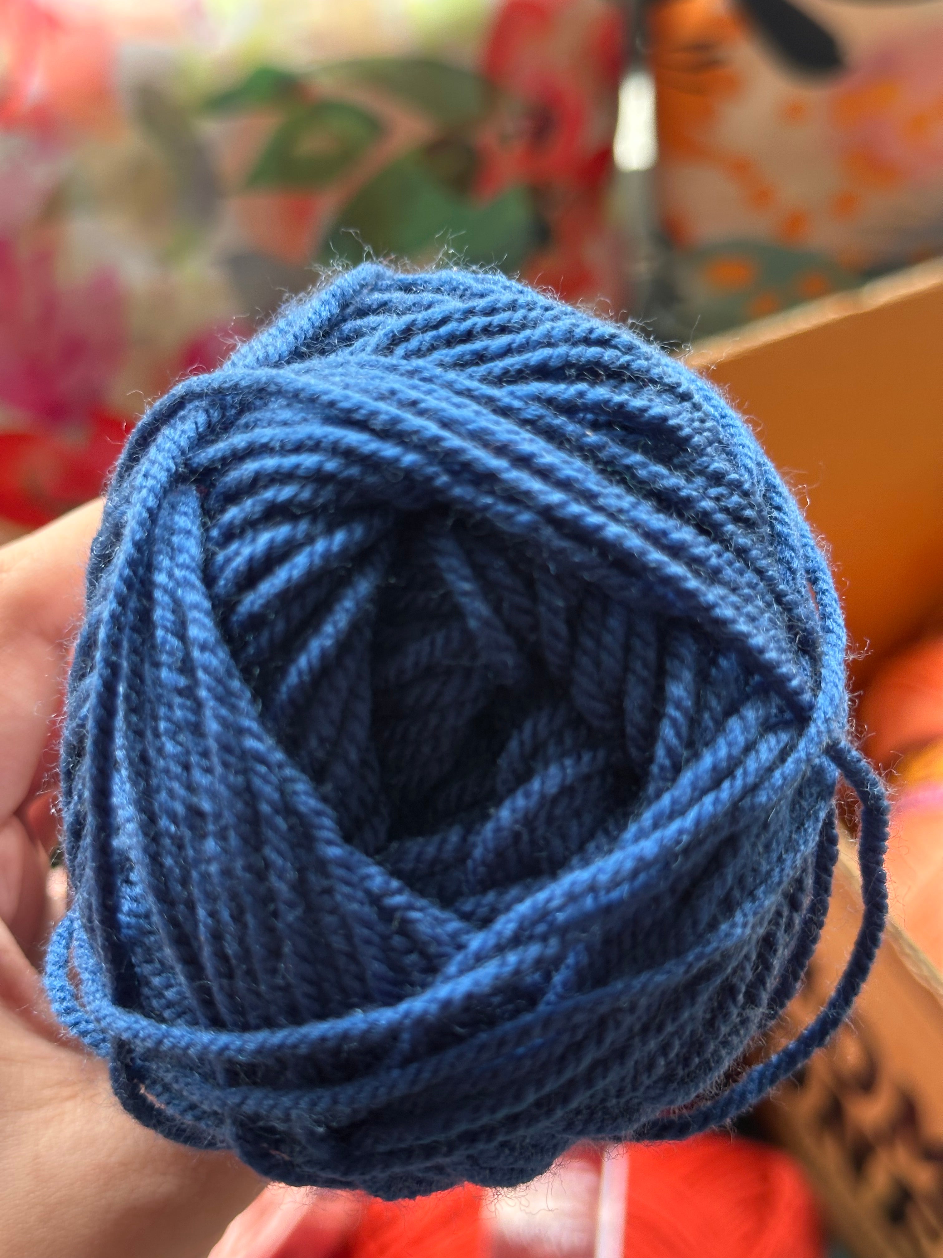 Crochet Yarn - Denim Blues