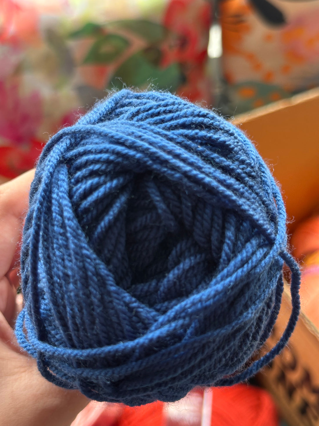 Crochet Yarn - Denim Blues