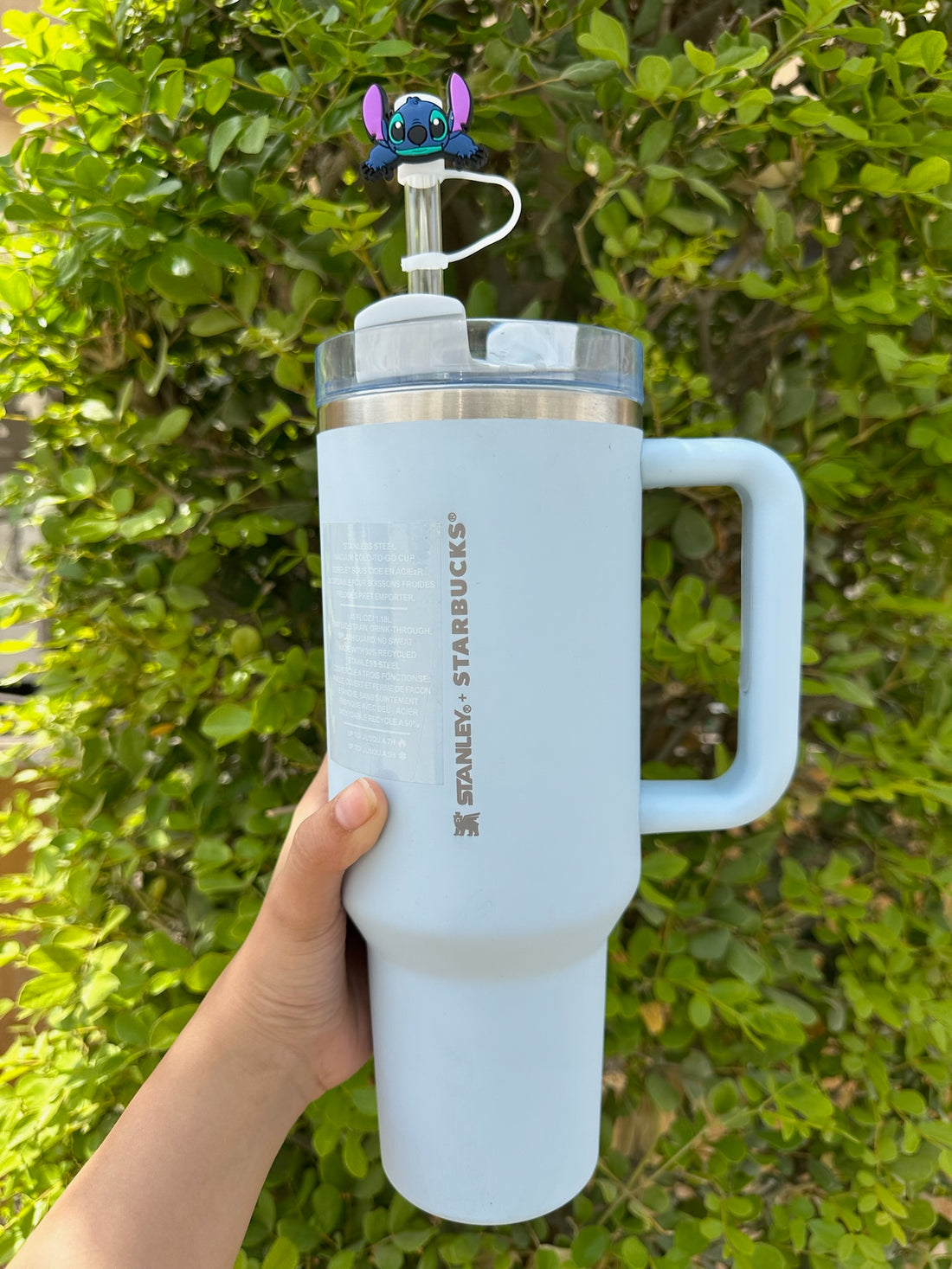 Stanley Quencher H2.0 40oz Flowstate Tumbler  -  Spring Blue (Starbucks Edition)