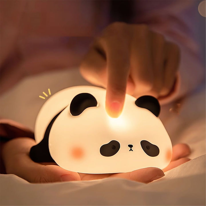 Sleepy Panda Silicone Led Night Lamp