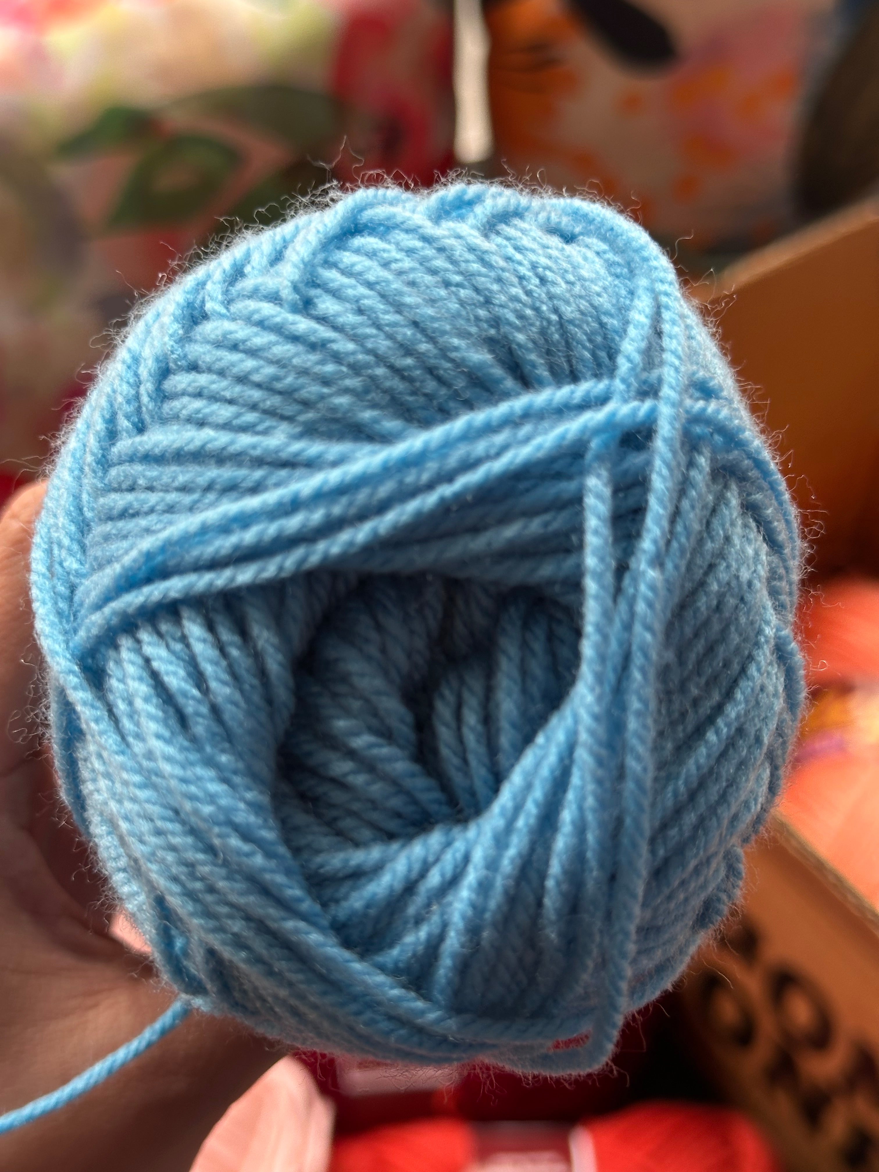 Crochet Yarn - Denim Blues