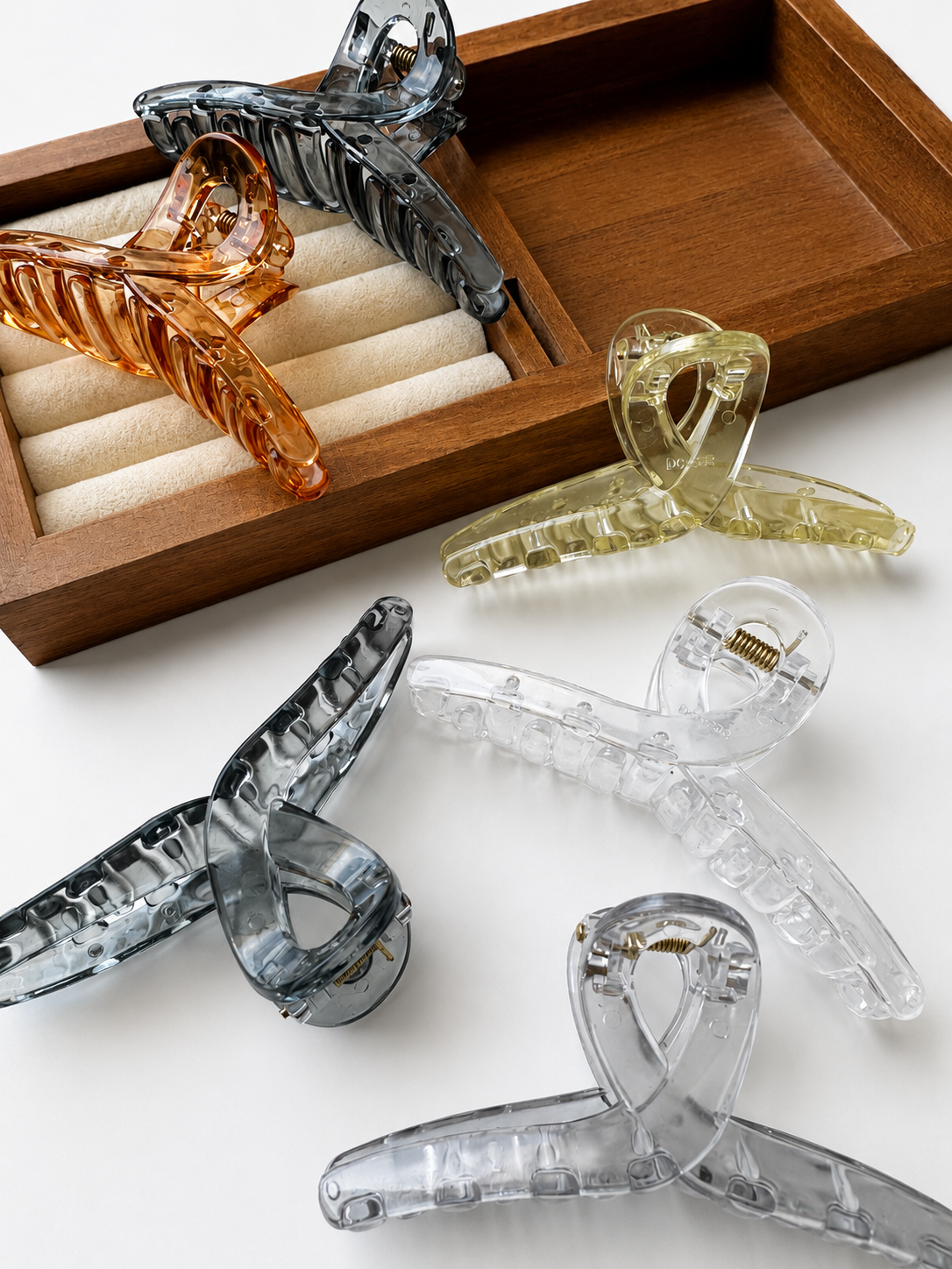 Jelly Twist Claw Clip