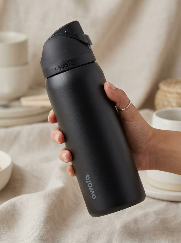 Black Owala FreeSip Bottle - 32 oz