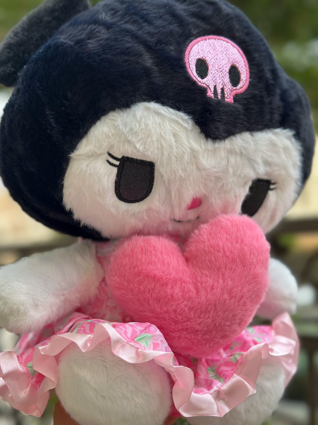 Kuromi love plushie - 35 CM