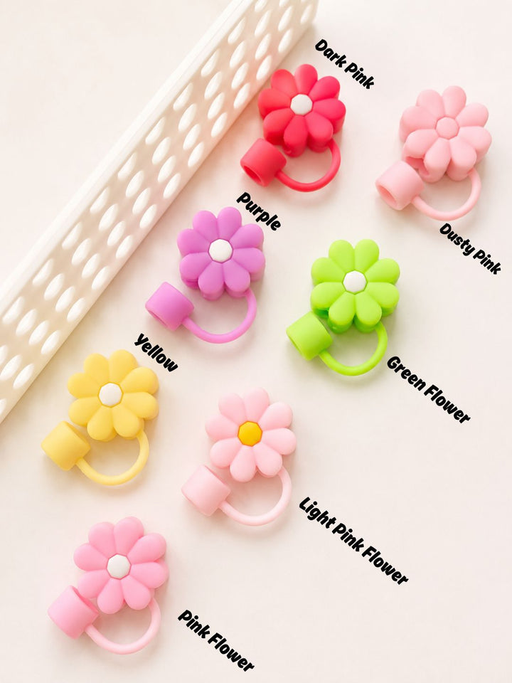 Stanley Straw Topper - Bloom Flower