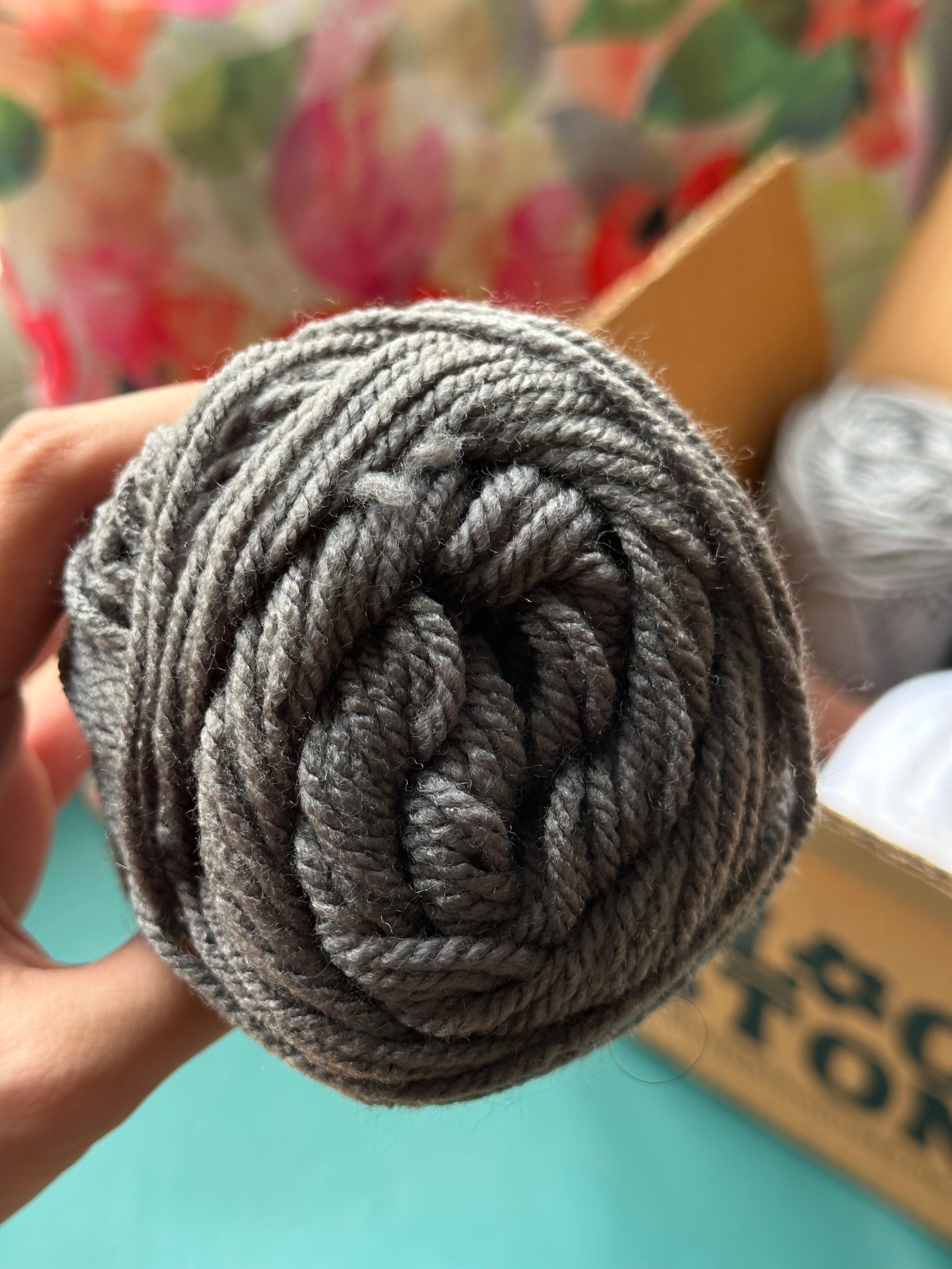 Crochet Yarn - Monochrome colours