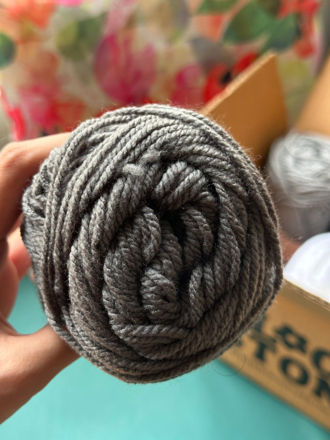 Crochet Yarn - Monochrome colours