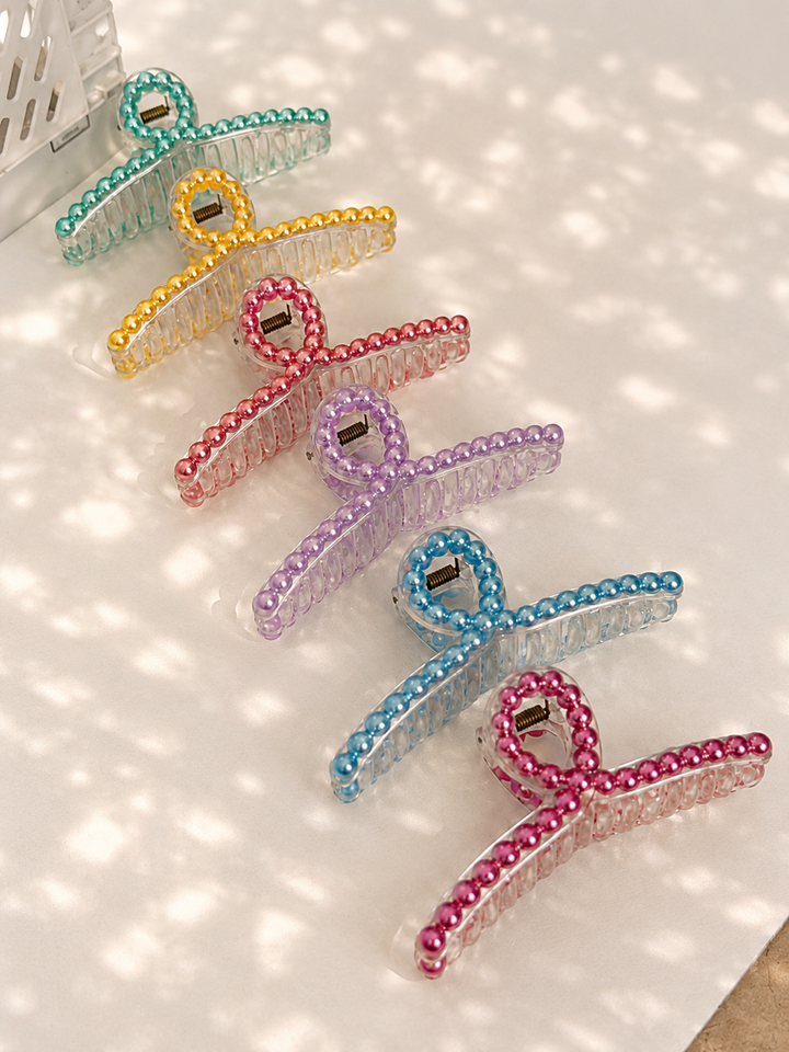 Boba Pearl Claw Clips